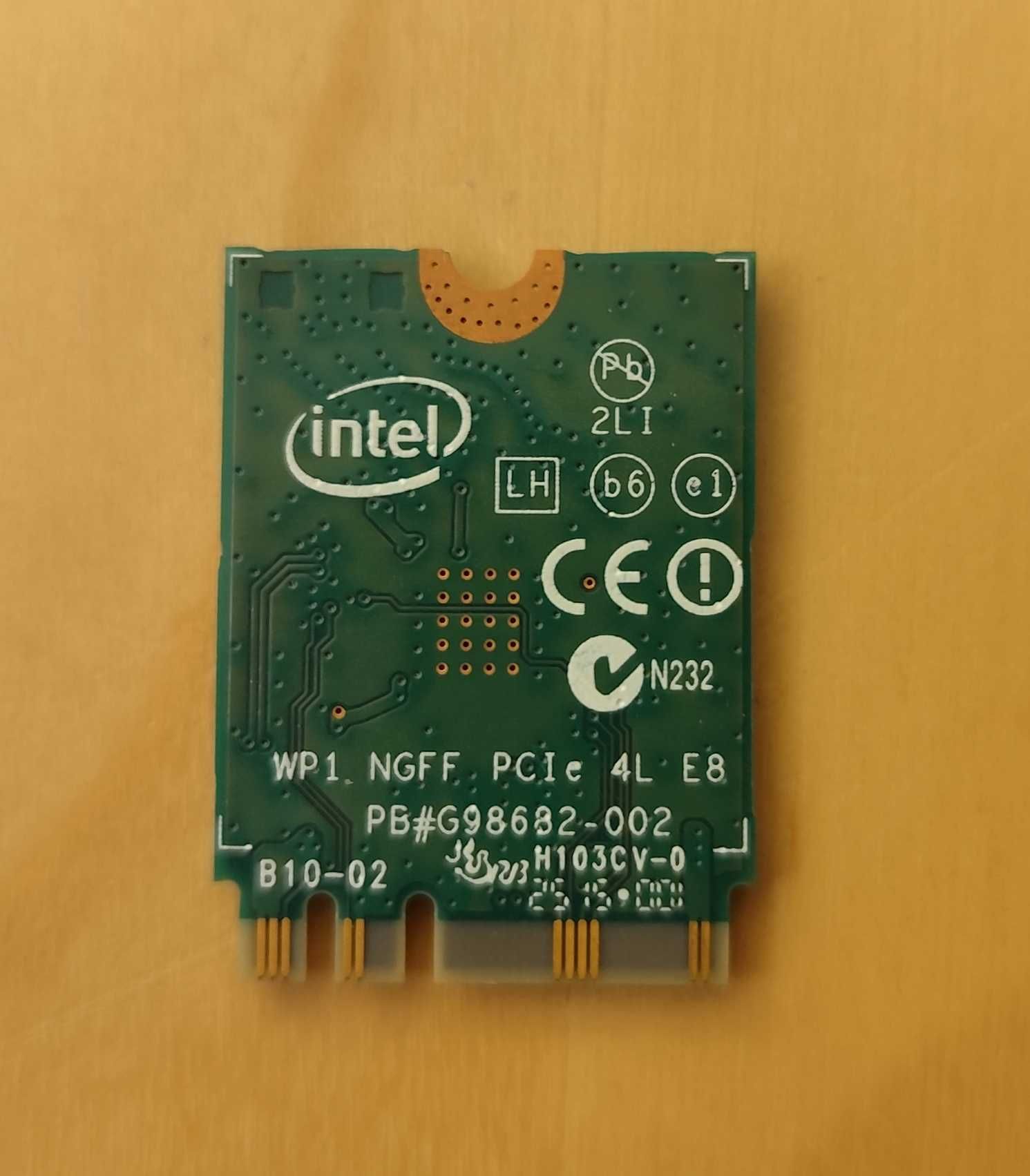 Karta sieciowa WI-FI INTEL Dual Band WIRELESS-AC 3160