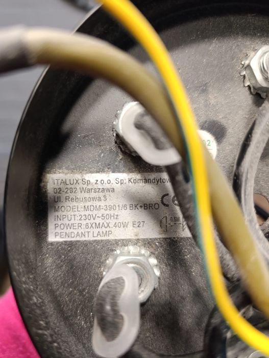 Lampa wisząca Italux