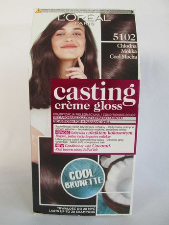 L`OREAL Casting Creme Gloss 5102 chłodna mokka