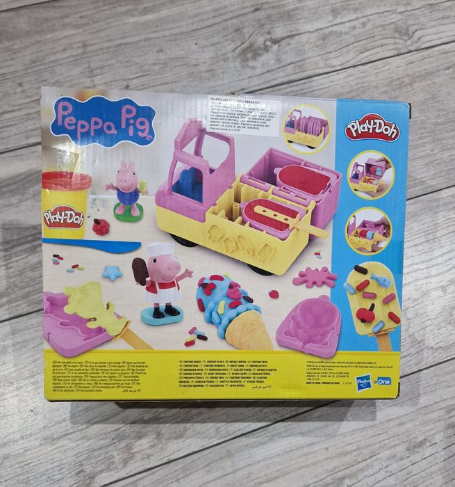 Play-Doh Świnka Pepa, Zabawa z Plasteliną Hasbro F3597