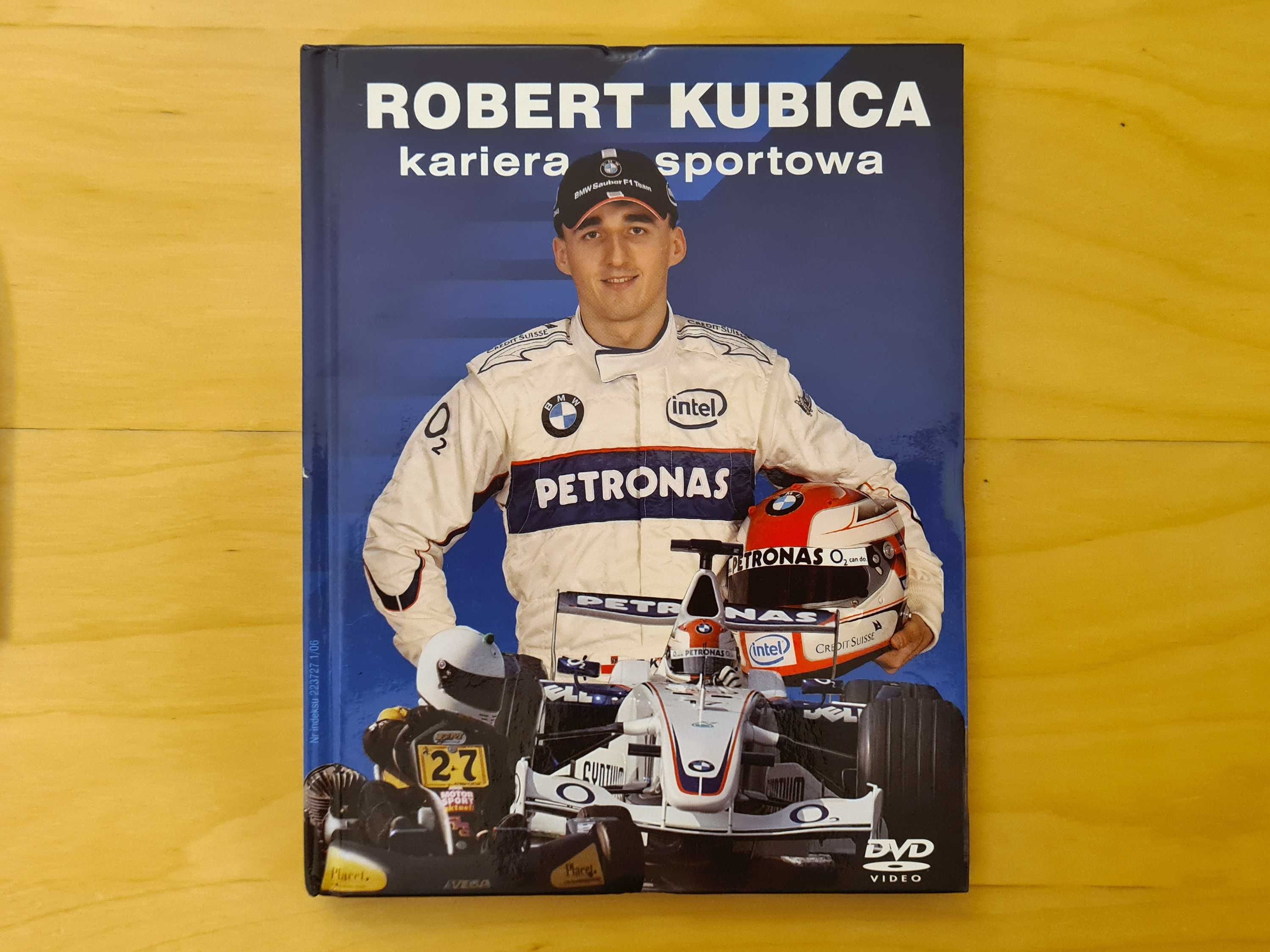 Robert Kubica kariera sportowca mini książka płyta CD | Mikołaj Sokół