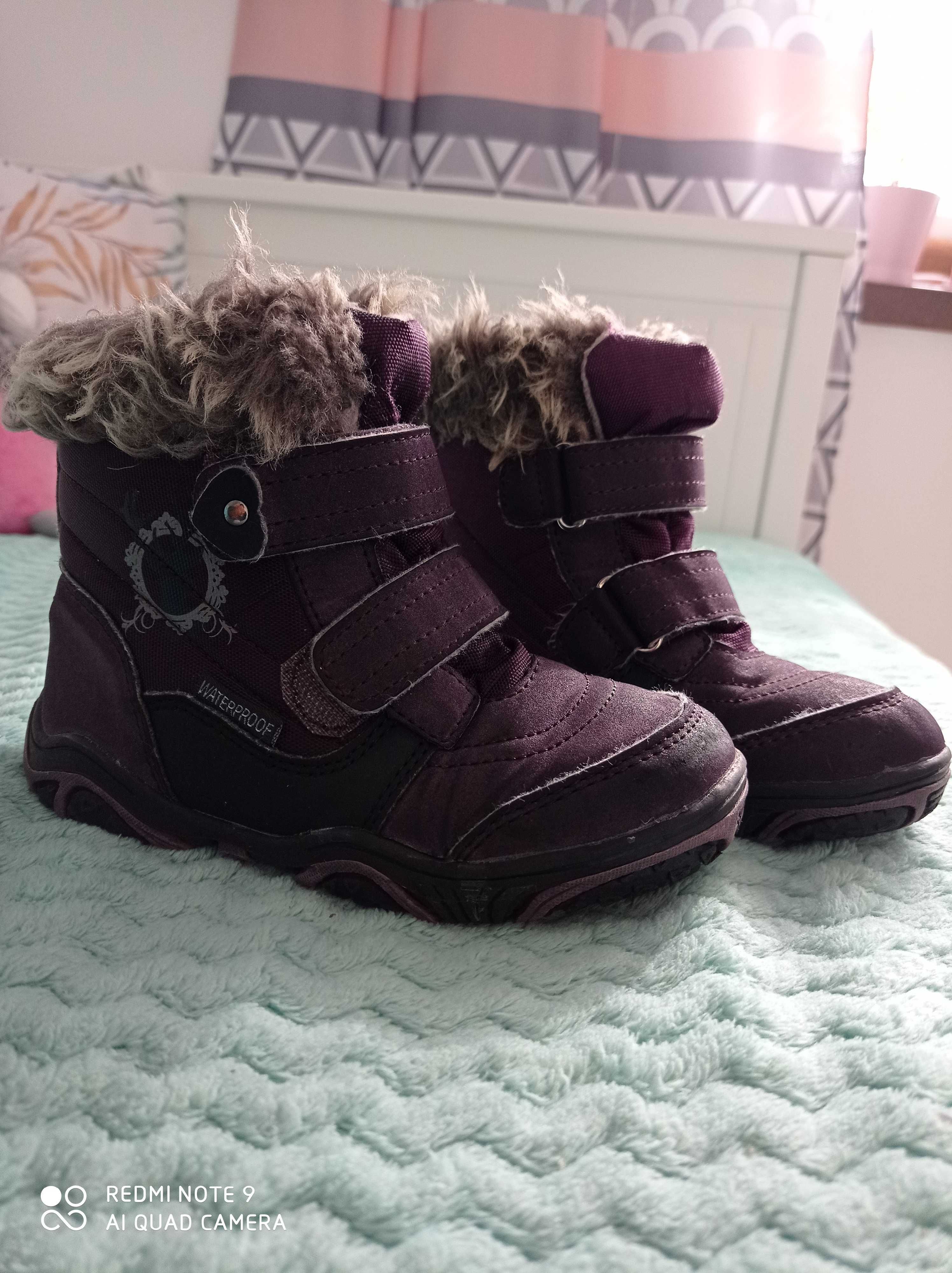 Buty zimowe dziewczynka