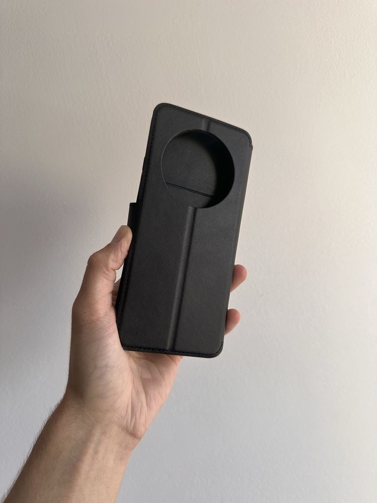 Etui z klapką czarne + SZKŁO hartowane do XIAOMI REDMI 14C