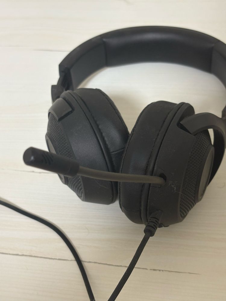 Fones Razer Kraken X Com Fio – Leves e Confortáveis, Excelente Estado