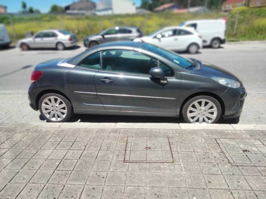 peugeot 207 cc, descapotável