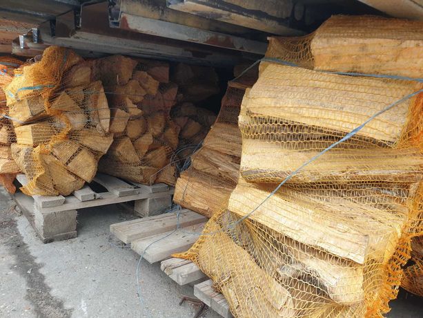 Drewno suche pocięte worki 30/40 litrów z dowozem
