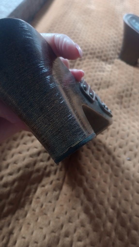 Drewniaki klapki na koturnie, r. 39