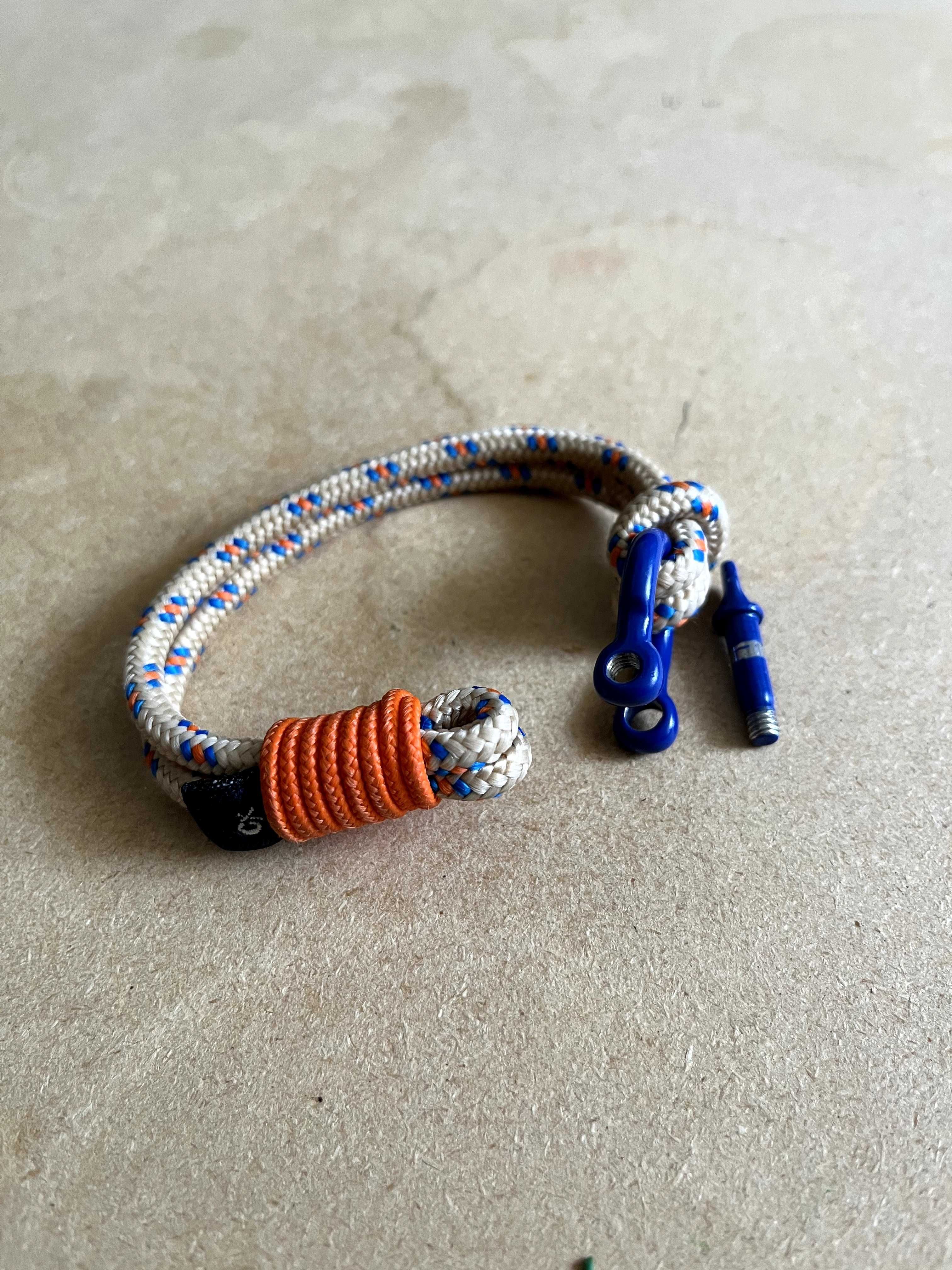 Pulseira Laranja, Azul, Bege Cx