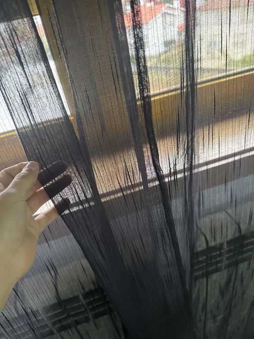 Cortinados semi-transparentes