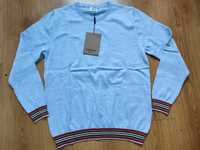 Sweter męski rozmiar L Burberry light blue