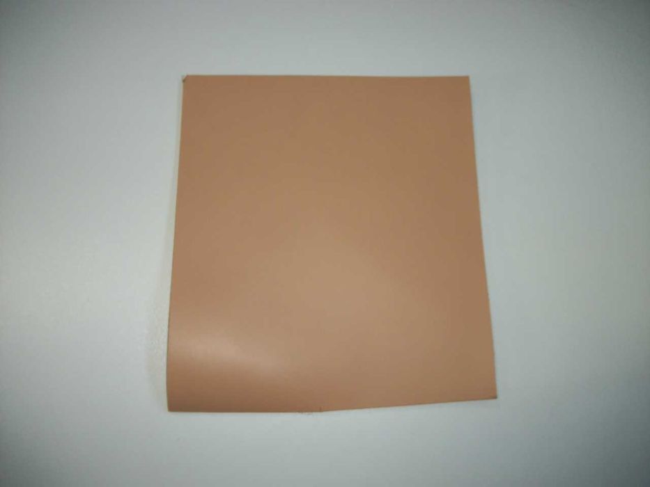 SKÓRA BYDLĘCA BEŻOWA NATURALNA ok 3MM format A-4 gruba 31x20 cm