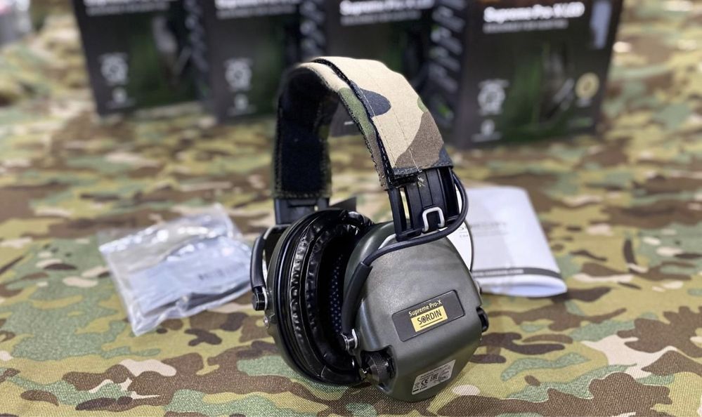 Навушники MSA Sordin Supreme Pro-X Como Green + гелеві амбушюри‼️