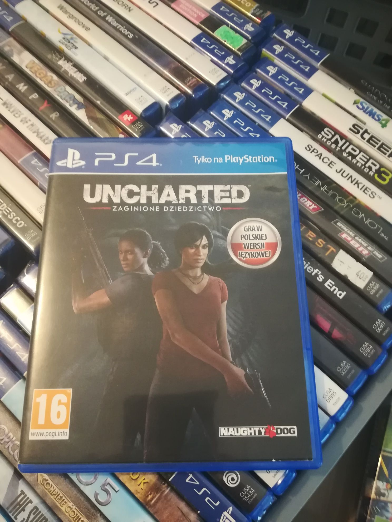 Uncharted zaginione dziedzictwo PL ps4 ps5 PlayStation 4 5