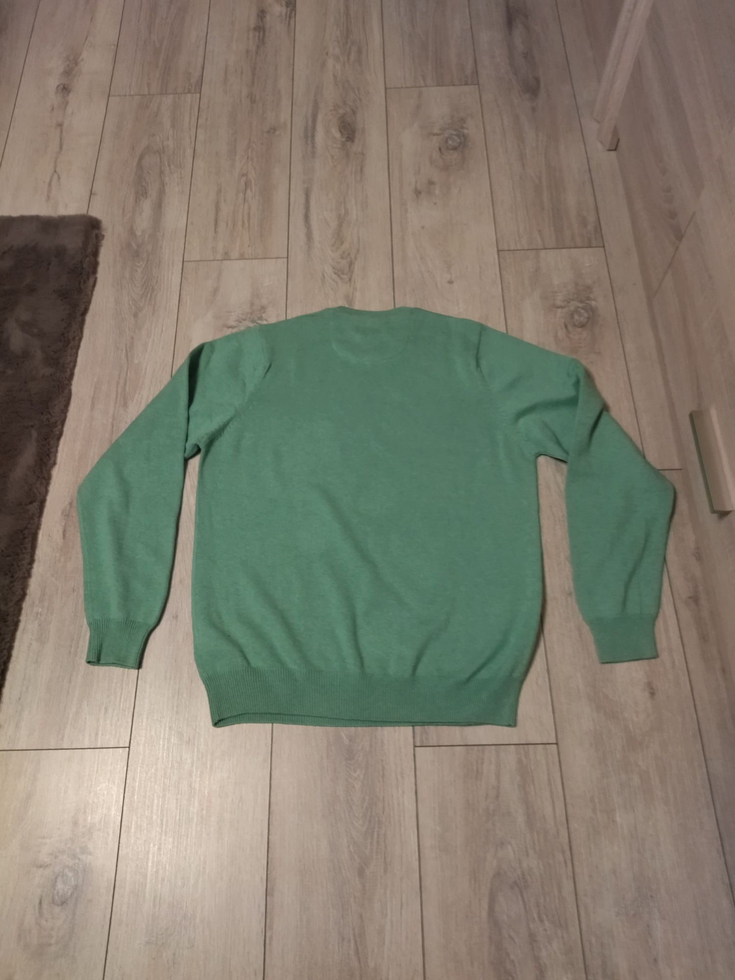 Zielony męski sweter r.L Marks Spencer