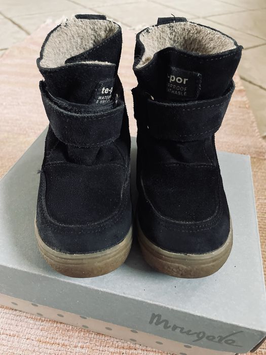 Kozaki zimowe śniegowce Mrugała Inka zamsz rozm. 25