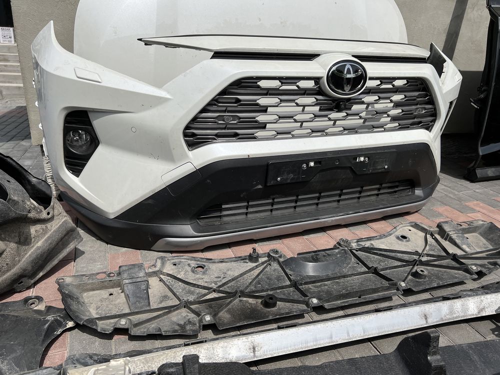 Toyota RAV4 2019-2024 Бампер Фара Крило Капот Комплект. РАЗБОРКА