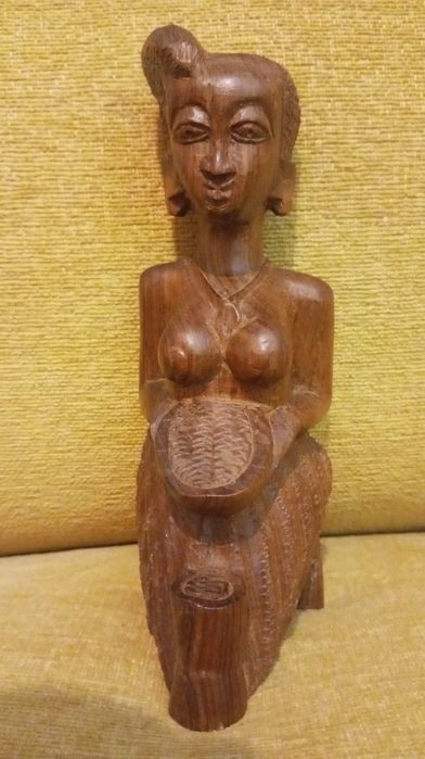 Escultura madeira nobre Moçambique