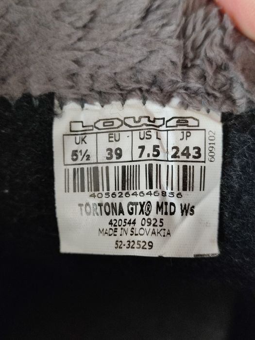 Черевики Lowa Tortona Gtx Mid Ws