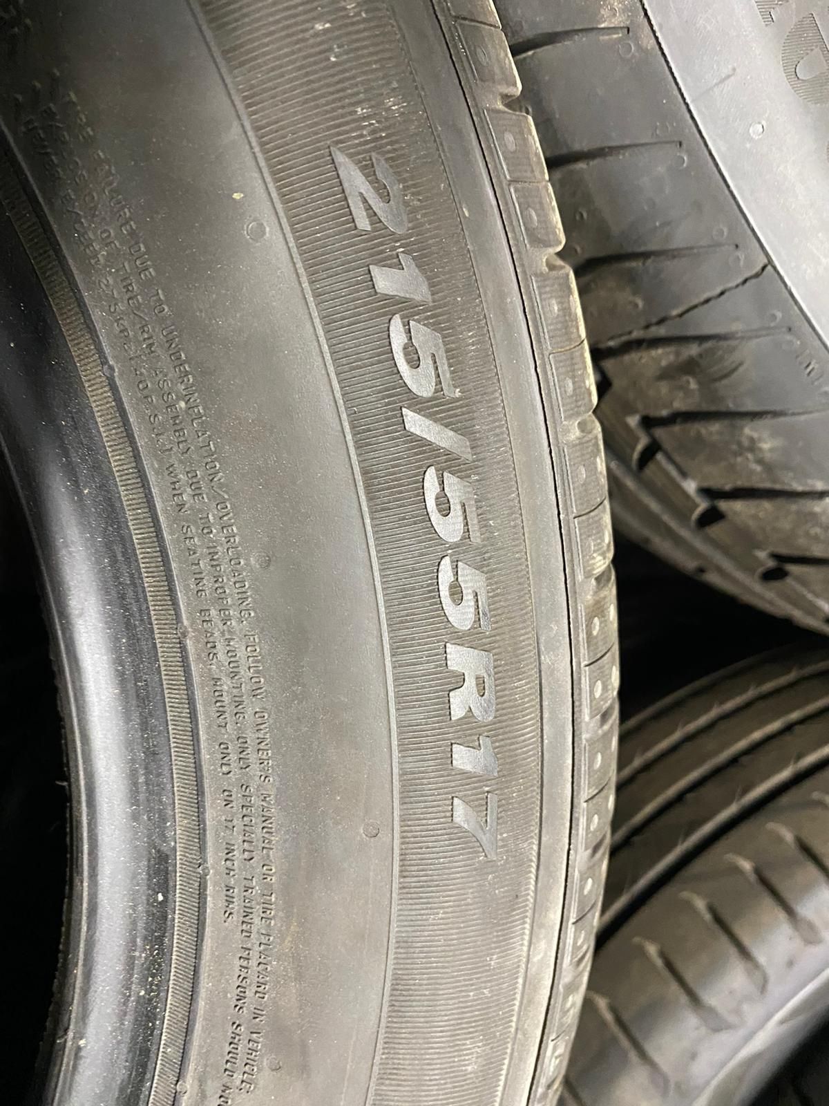 Opony letnie NOWE demontaż 17 cali 215/55 R17 NEXEN