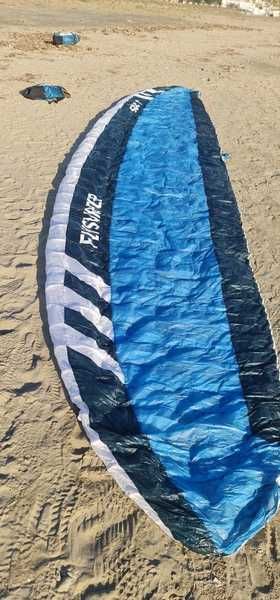 Flysurfer 13m Sonic 3 + Bar, latawiec komorowy kite