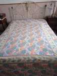 Cama de de casal de ferro, antiga