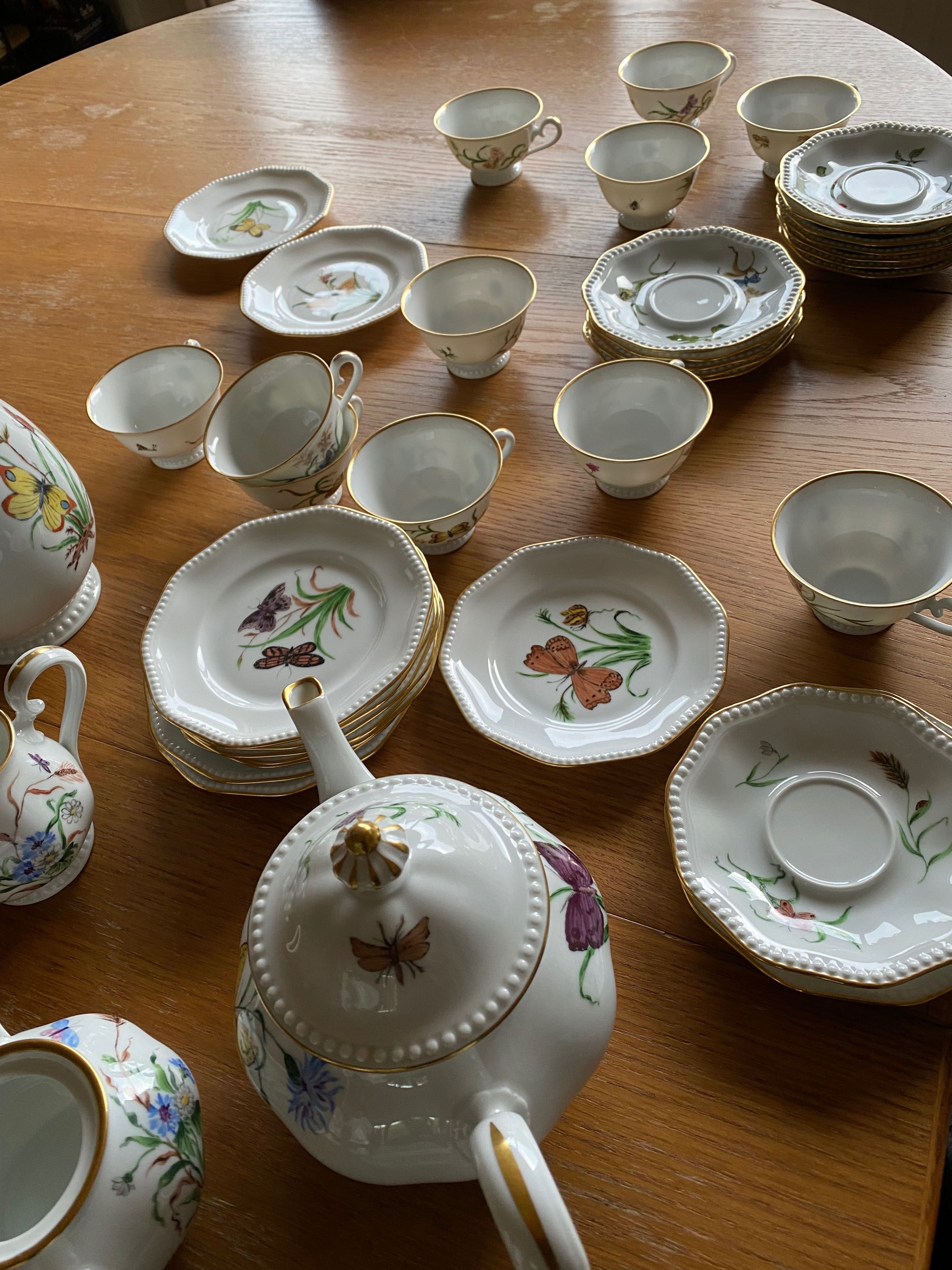 Чайная кофейная тройка Rosenthal Германия.
