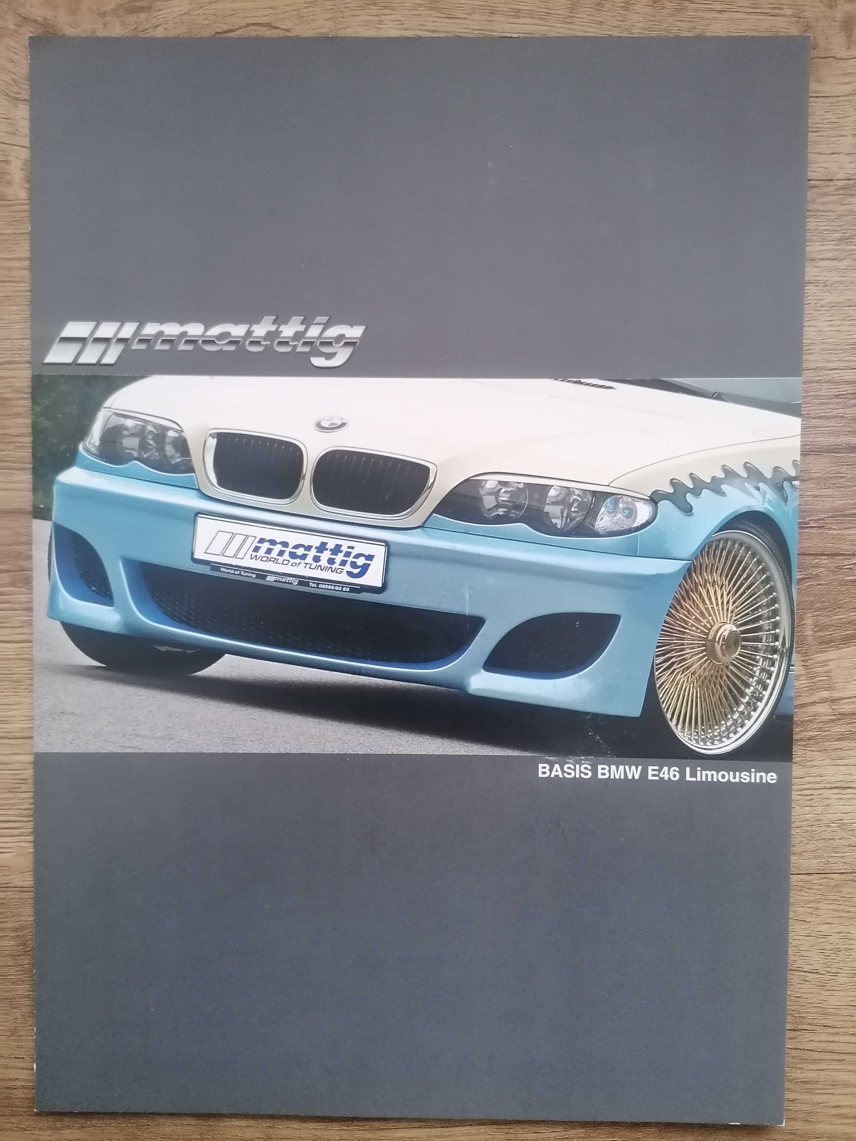 Prospekt BMW 5 E39 Mattig