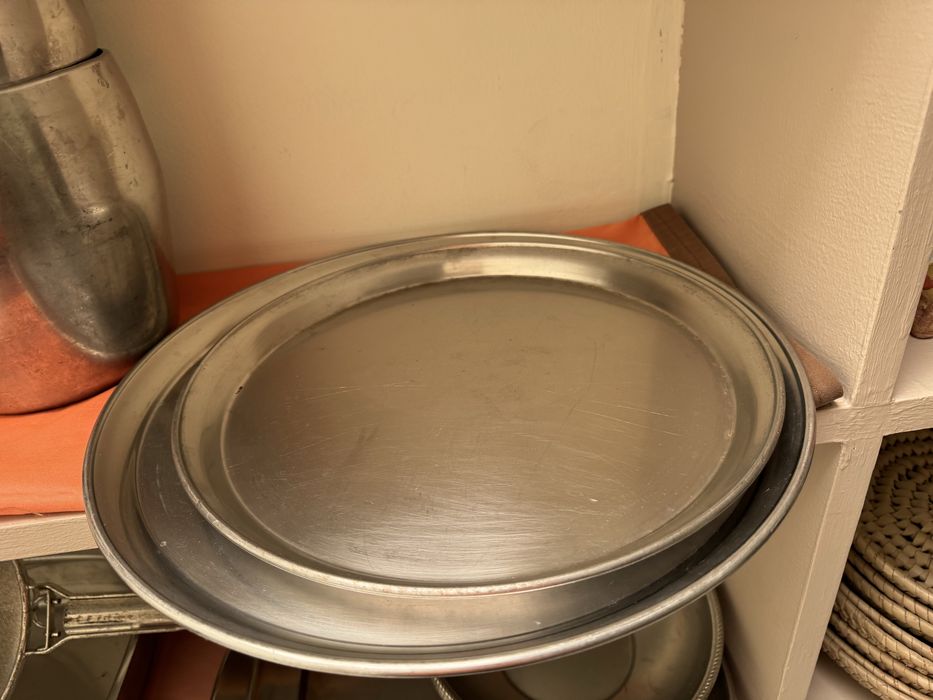 Travessas inox grandes