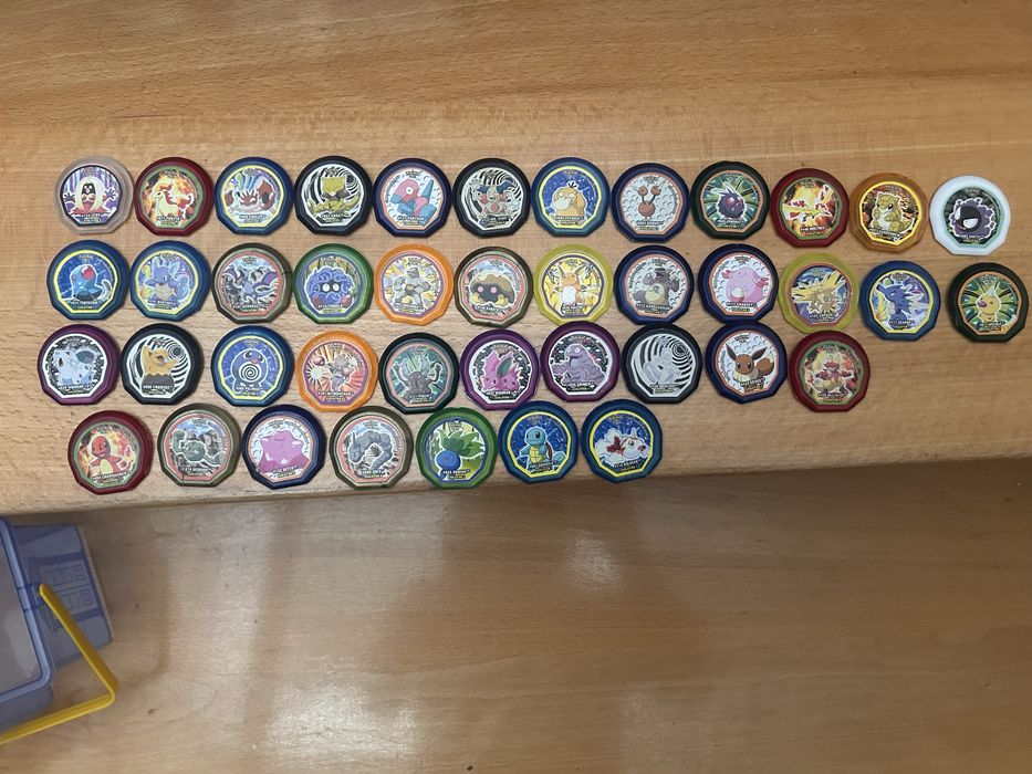 41 Tazos Pokemon Nox