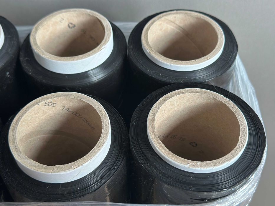 Folia stretch strecz 1,5 kg czarna 23 mic x 1szt Gdańsk