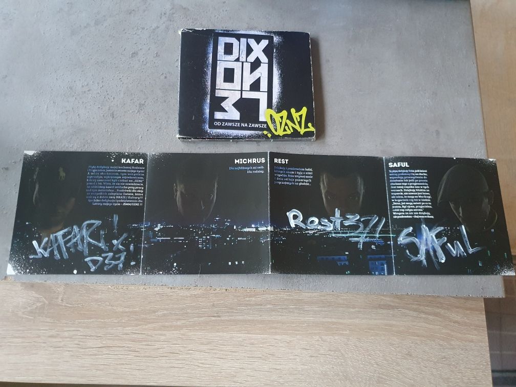 Dixon 37 OZNZ Od zawsze na zawsze z podpisami plus Panaceum