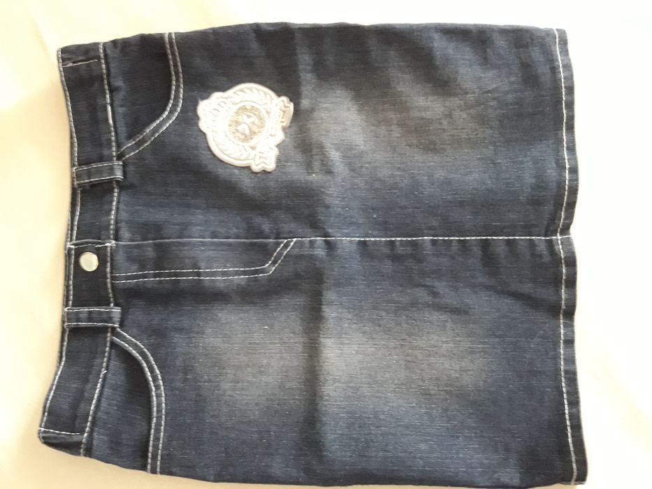 Spódnica granatowa 128 na zakończenie /początek roku