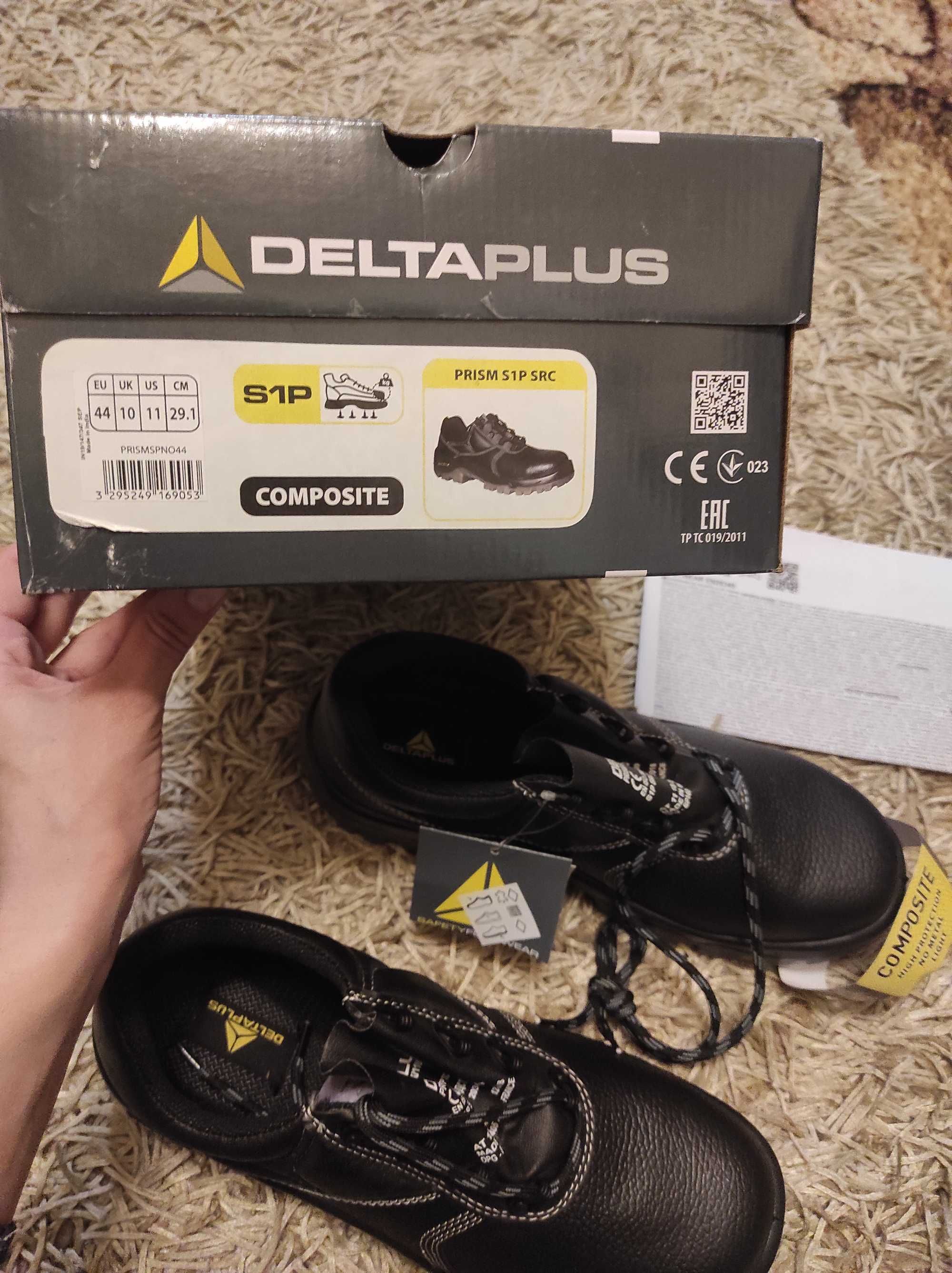 Спецобувь робочі черевики delta plus safety footweer S1P SRC 44 розмір