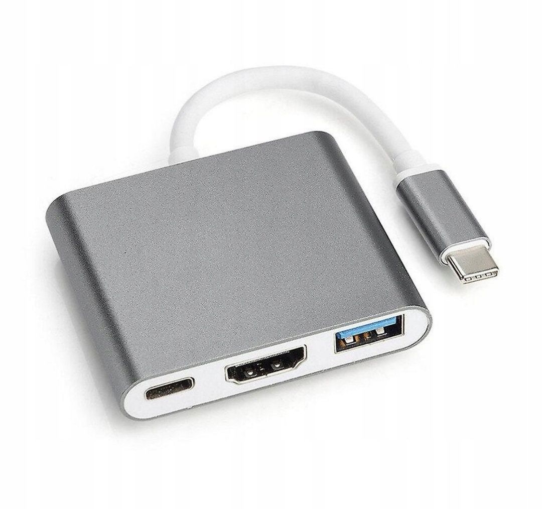 Maneble Piasta USB C do HDMI dla MacBook Pro /