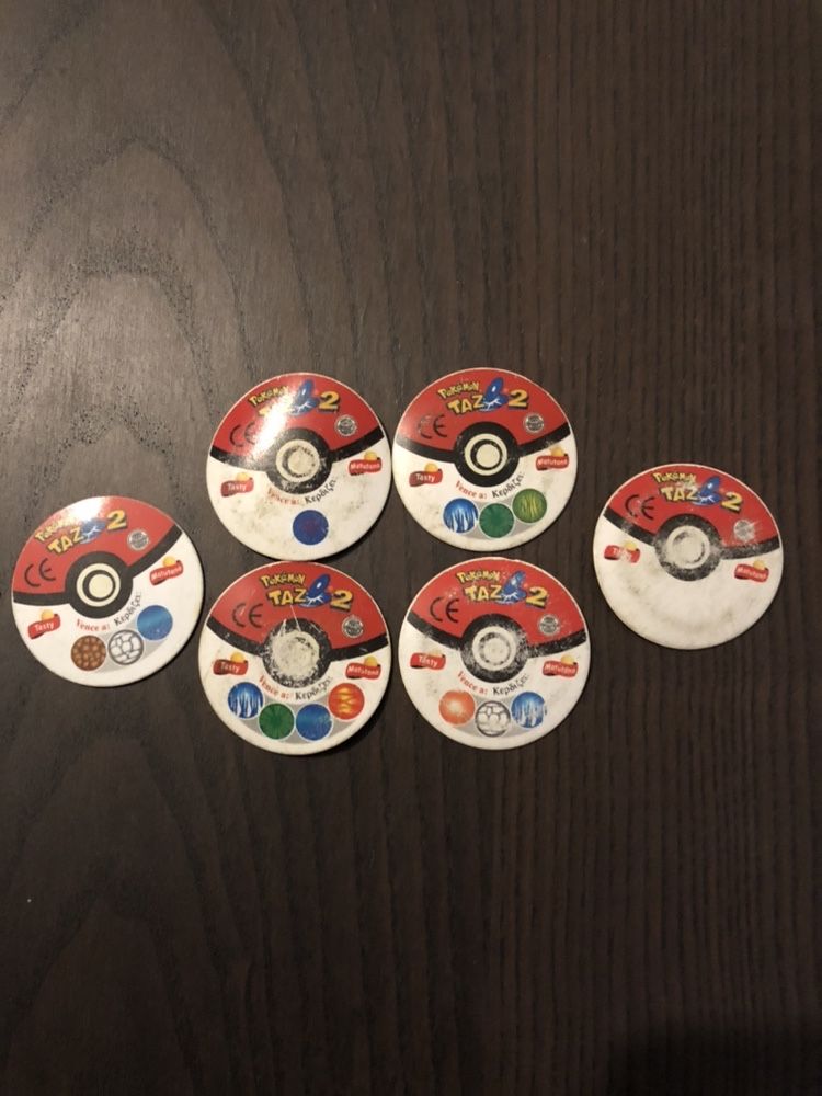 Pokémon Tazos 2 evolution 2001