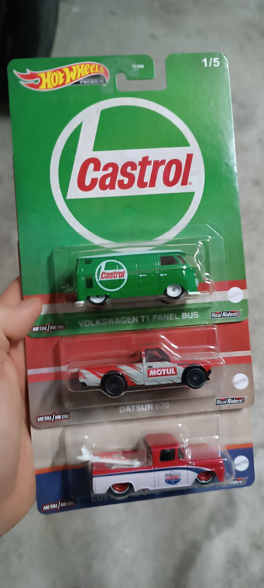 Pack 5 Hotweels premium