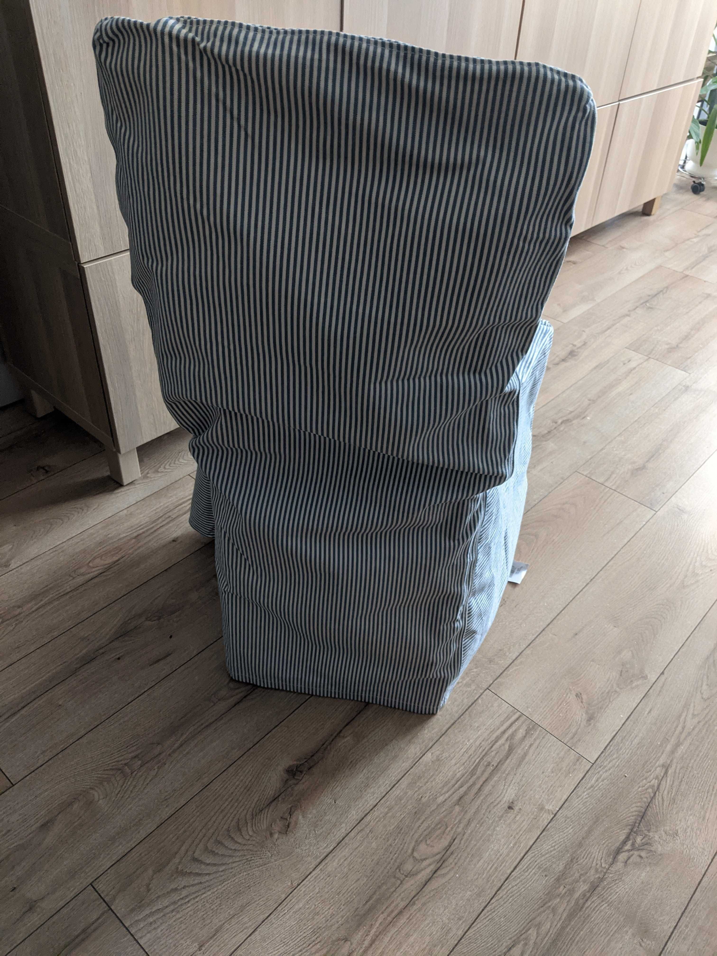 Ikea Henriksadal długie pokrycie krzesła pokrowiec 4szt