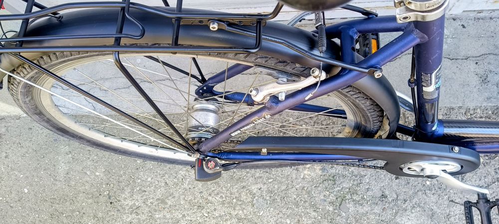 Rower miejski aluminiowy CONWAY damka 28" 7biegów dynamo w kole Tarnów