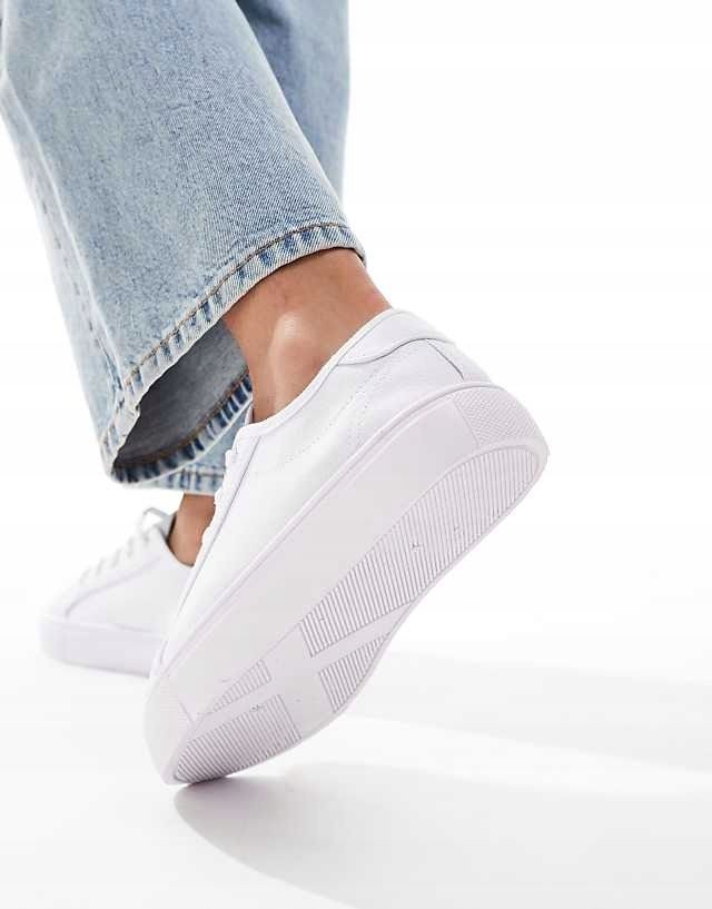 Asos Design 36 Białe Sznurowane Trampki Dizzy H15750