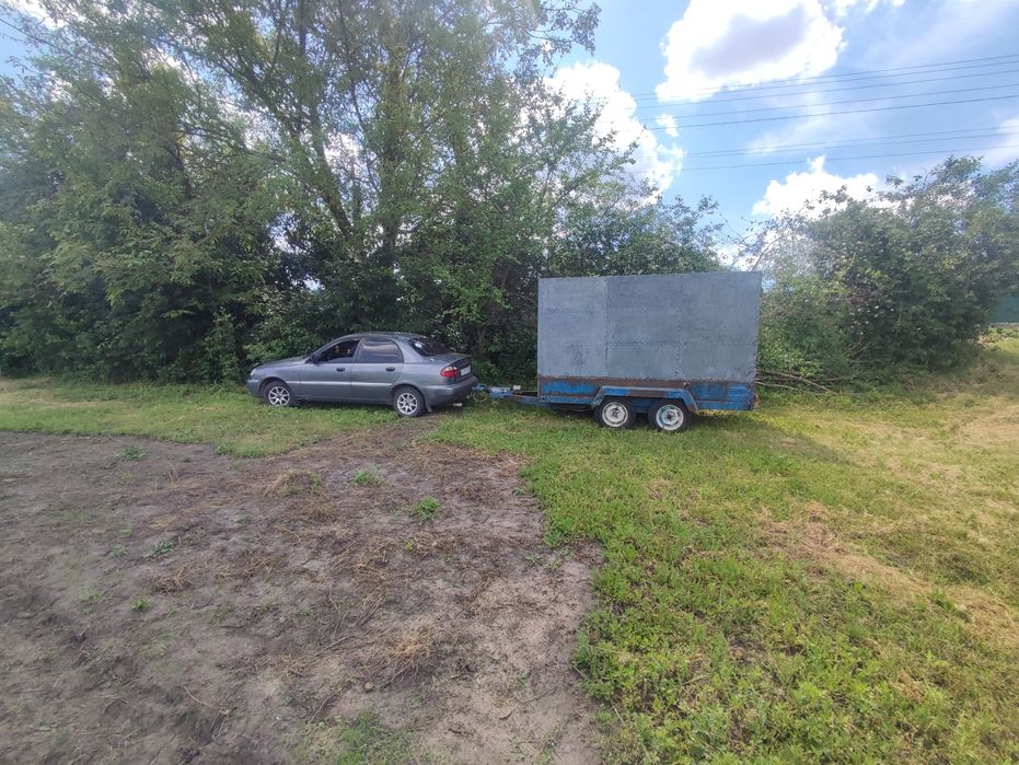 Причеп двохосний