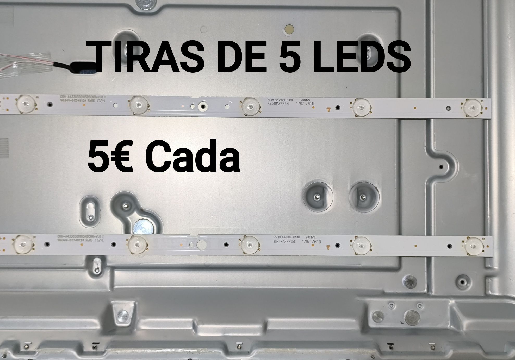 Tiras de Led, LG 43 polegadas