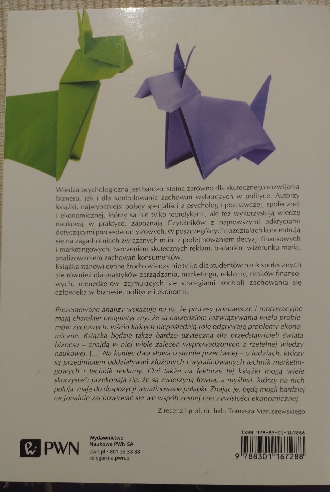 Psychologia poznawcza w praktyce. Ekonomia, biznes, polityka