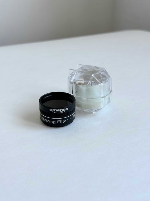 Variable Polarizing filter 1.25" for Moon observations - Omegon