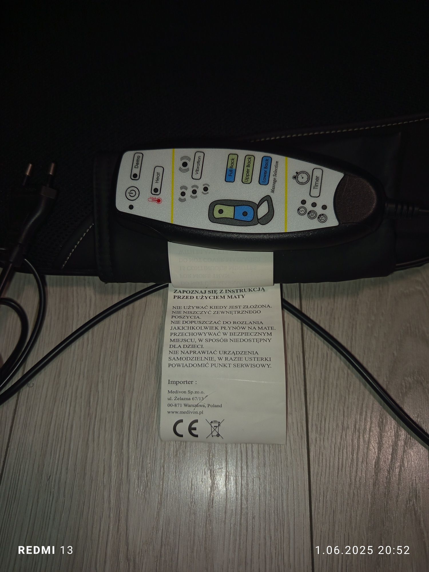 Medivon Masażer Shiatsu