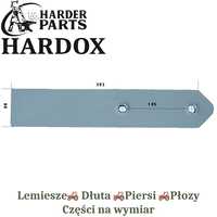 Płoza krótka Lemken HARDOX 3401.570 części do pługa 2Xlepsze niż Borow