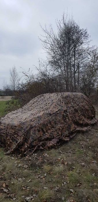 Маскувальна сіка суха трава 6х8м "койот мультикам"