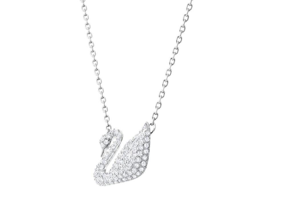 Swarovski Swan подвеска кулон