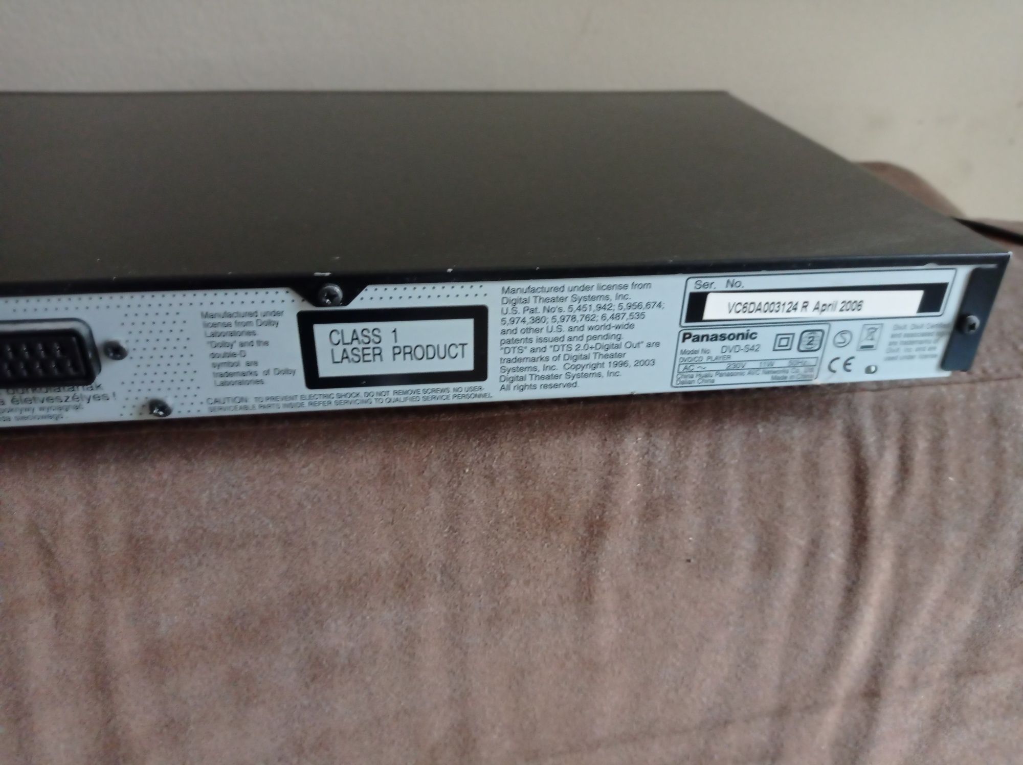 Odtwarzacz CD Panasonic