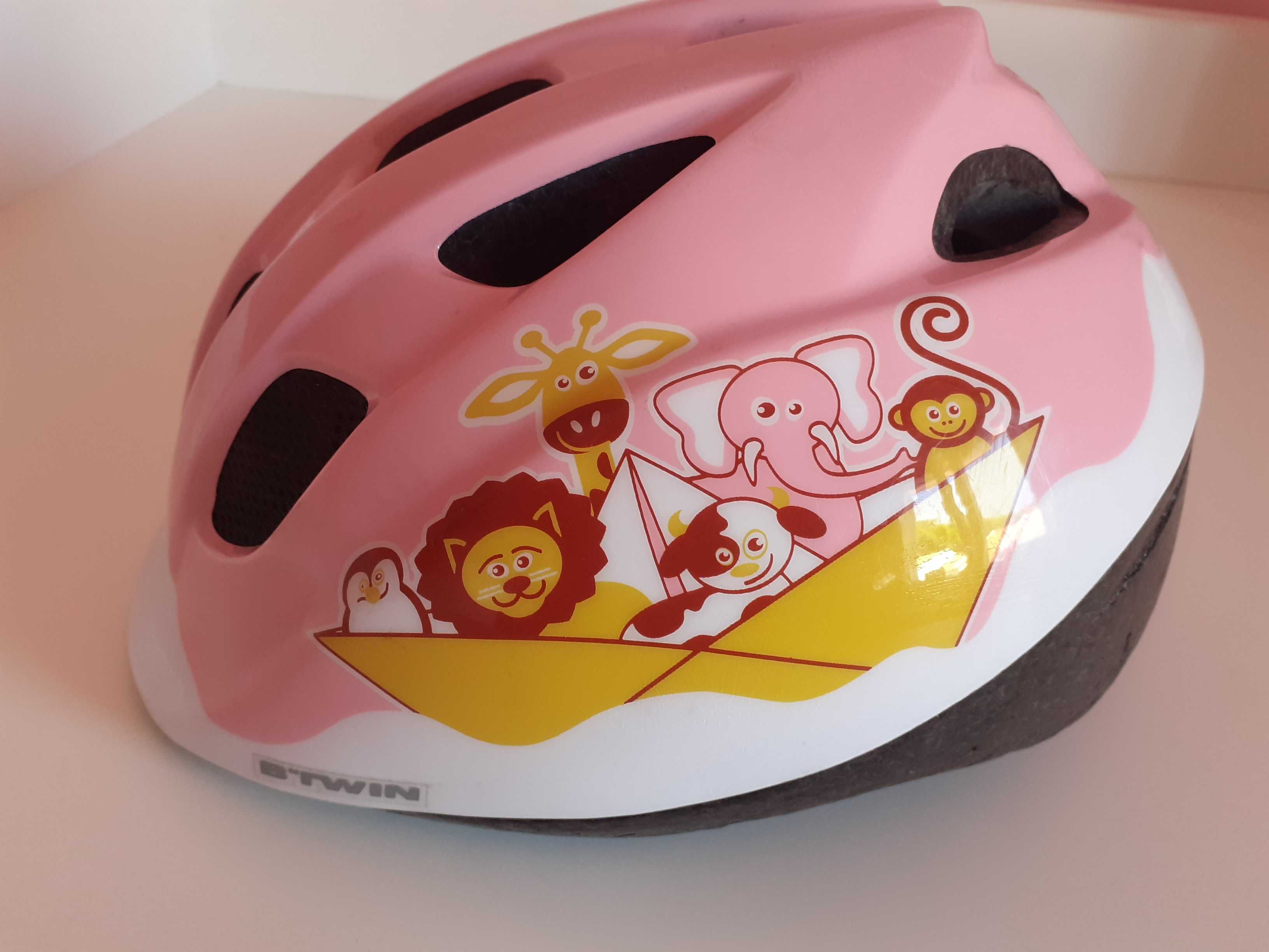 capacete criança para bicicleta, patins e skate, tamanho S (46 - 53cm)