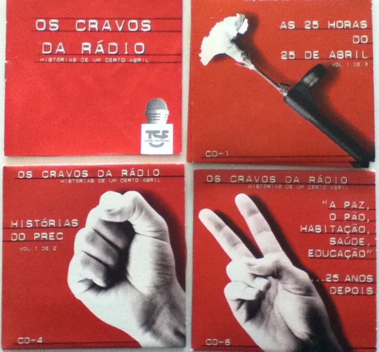 Os Cravos da Rádio - 6 X CD